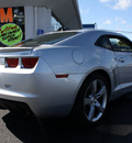 chevrolet camaro 2010 silver ice coupe ss gasoline 8 cylinders rear wheel drive automatic 07701