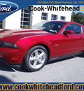 ford mustang 2012 red coupe gt gasoline 8 cylinders rear wheel drive automatic 32401