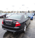 ford fusion 2012 black sedan sport gasoline 6 cylinders front wheel drive automatic with overdrive 60546