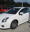 nissan sentra 2012 white sedan s r gasoline 4 cylinders front wheel drive automatic 33884