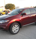 nissan murano 2012 merlot suv s gasoline 6 cylinders front wheel drive automatic 33884