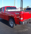gmc sierra 1500 2009 red work truck gasoline 8 cylinders 4 wheel drive automatic with overdrive 28557