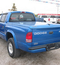dodge dakota 2000 blue sport plus gasoline v8 4 wheel drive automatic with overdrive 62863