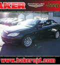chrysler 200 convertible 2011 black touring flex fuel 6 cylinders front wheel drive automatic with overdrive 08844