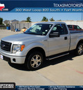 ford f 150 2009 silver stx gasoline 8 cylinders 2 wheel drive automatic with overdrive 76108