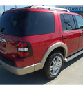 ford explorer 2007 red suv eddie bauer gasoline 6 cylinders rear wheel drive automatic 77090