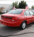 mercury tracer 1997 red sedan ls gasoline 4 cylinders front wheel drive automatic 80229