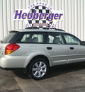 subaru outback 2007 champagne gold wagon 2 5i basic gasoline 4 cylinders all whee drive automatic 80905