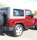 jeep wrangler 2007 red suv sahara gasoline 6 cylinders 4 wheel drive automatic 80504