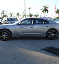 dodge charger 2011 silver sedan se gasoline 6 cylinders rear wheel drive automatic 33157