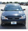 ford focus 2007 black sedan zx4 ses gasoline 4 cylinders front wheel drive automatic 77388