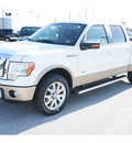 ford f 150 2011 white king ranch gasoline 6 cylinders 2 wheel drive automatic 77388