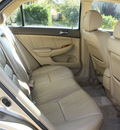 honda accord 2005 beige sedan ex w leather gasoline 4 cylinders front wheel drive automatic 80110