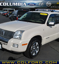 mercury mountaineer 2007 white suv premier gasoline 8 cylinders all whee drive automatic with overdrive 98632