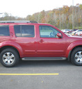 nissan pathfinder 2010 red suv gasoline 6 cylinders 4 wheel drive automatic 13502