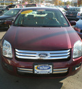 ford fusion 2007 red sedan se gasoline 4 cylinders front wheel drive automatic 13502