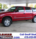 chevrolet s 10 2004 dk  red 4x4 ls gasoline 6 cylinders 4 wheel drive automatic 45840