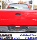 dodge ram pickup 1500 2004 red 4x4 slt gasoline 8 cylinders 4 wheel drive automatic 45840