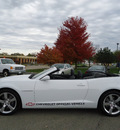 chevrolet camaro convertible 2011 white ss gasoline 8 cylinders rear wheel drive automatic 60007