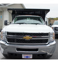 chevrolet silverado 3500hd cc 2011 white rack gasoline 8 cylinders 2 wheel drive not specified 07507