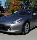 nissan 370z 2009 lt  gray coupe touring gasoline 6 cylinders rear wheel drive 6 speed manual 27616