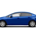 honda civic 2012 blue sedan lx gasoline 4 cylinders front wheel drive 5 speed automatic 98632