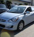 hyundai accent 2012 lt  blue hatchback gs gasoline 4 cylinders front wheel drive automatic 94010