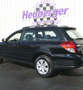 subaru outback 2009 obsidian black wagon 2 5i gasoline 4 cylinders all whee drive automatic 80905