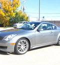 infiniti g35 2006 gray coupe gasoline 6 cylinders rear wheel drive automatic 80301