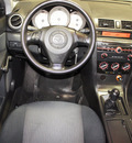 mazda mazda3 2008 black sedan i sport gasoline 4 cylinders front wheel drive 5 speed manual 76108