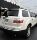 gmc acadia 2009 white suv slt 1 gasoline 6 cylinders all whee drive automatic 45005