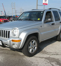 jeep liberty 2004 silver suv limited gasoline 6 cylinders 4 wheel drive automatic with overdrive 45840