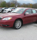 chrysler 200 2012 red sedan limited flex fuel 6 cylinders front wheel drive automatic 45840
