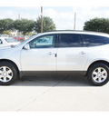chevrolet traverse 2012 silver lt gasoline 6 cylinders all whee drive automatic 77090