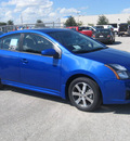 nissan sentra 2012 blue sedan s r gasoline 4 cylinders front wheel drive automatic 33884