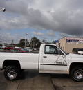 dodge 2500 ram 1999 white pickup truck slt laramie 4x4 gasoline v8 4 wheel drive automatic with overdrive 60546