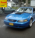 ford mustang 1999 blue gt gasoline v8 rear wheel drive automatic 43560