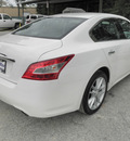 nissan maxima 2011 white sedan gasoline 6 cylinders front wheel drive automatic 34474