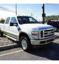 ford f 350 super duty 2008 oxford white king ranch dvd diesel 8 cylinders 4 wheel drive automatic 07724