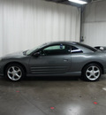 mitsubishi eclipse 2002 gray hatchback gt gasoline 6 cylinders front wheel drive automatic 76108