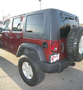 jeep wrangler 2007 red suv x gasoline 6 cylinders 4 wheel drive 6 speed manual 81212