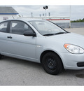 hyundai accent 2008 silver hatchback gs gasoline 4 cylinders front wheel drive automatic 77388