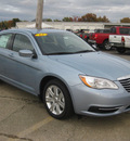 chrysler 200 2012 lt  blue sedan touring gasoline 4 cylinders front wheel drive 6 speed automatic 62863
