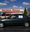 chevrolet prizm 2000 green sedan gasoline 4 cylinders front wheel drive automatic 61008