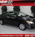 toyota corolla 2010 dk  gray sedan le gasoline 4 cylinders front wheel drive automatic 91731