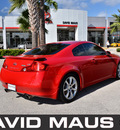 infiniti g35 2004 red coupe gasoline 6 cylinders rear wheel drive automatic 32771