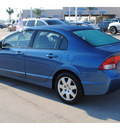 honda civic 2010 blue sedan lx gasoline 4 cylinders front wheel drive automatic 77065