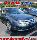 ford fusion 2012 blue sedan se gasoline 4 cylinders front wheel drive automatic 08753