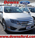 ford fusion 2012 silver sedan se flex fuel 6 cylinders front wheel drive automatic 08753