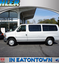 ford econoline wagon 2011 ingot silver van e 350 sd xlt 12 pass flex fuel 8 cylinders rear wheel drive automatic with overdrive 07724